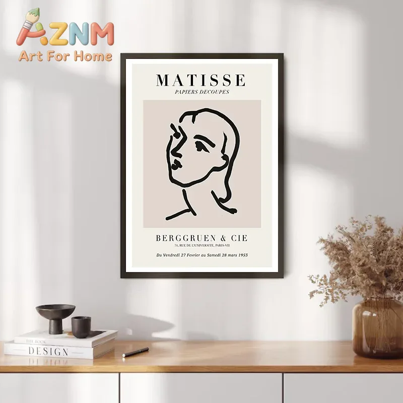 Vintage Henri Matisse Famous P - Vintage Collectible Posters ulasan dan harga