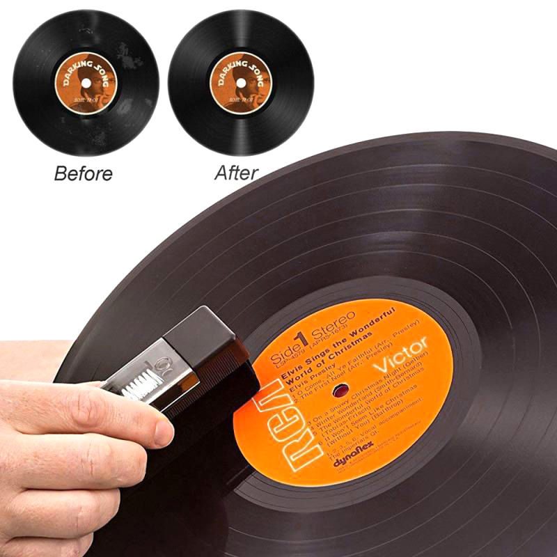 New#3Pcs Record Cleaning Brush - Vinyl Record Cleaner ulasan dan harga