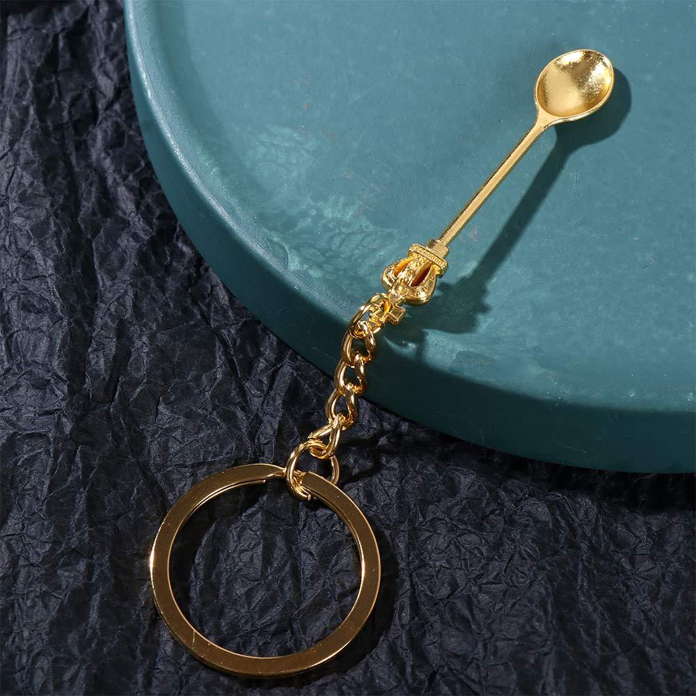 New Fashion Men 30mm Keychain  - Vintage Collectible Spoons ulasan dan harga