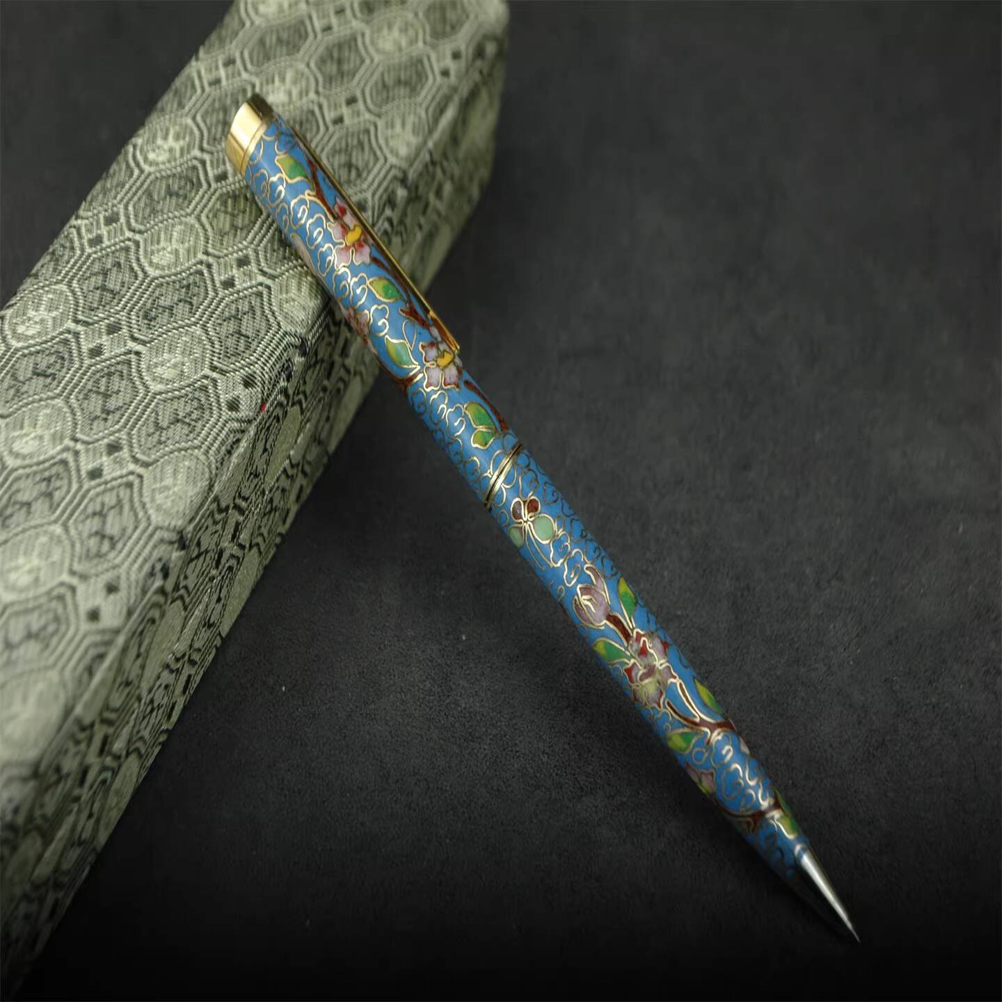 Cloisonné Filigree Enamel Vint - Vintage Collectible Pens ulasan dan harga