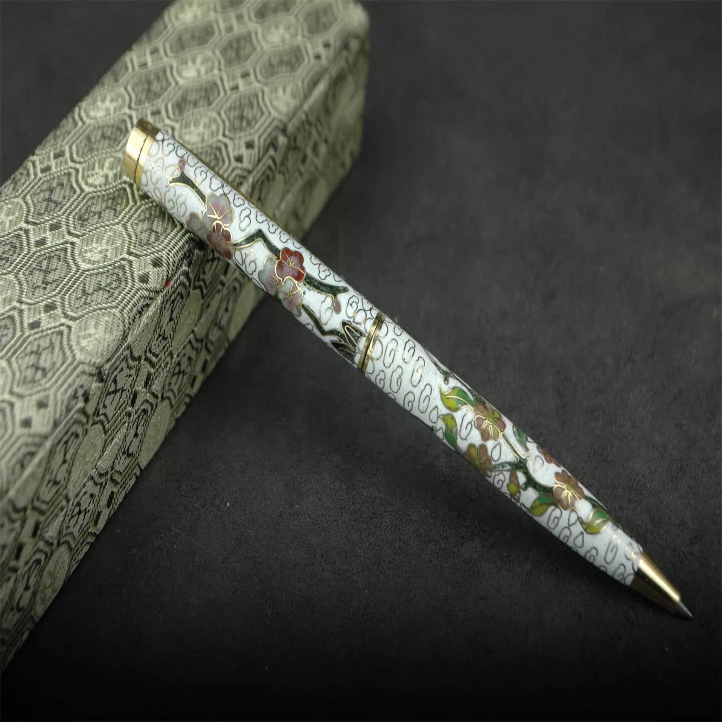 Cloisonné Filigree Enamel Vint - Vintage Collectible Pens ulasan dan harga