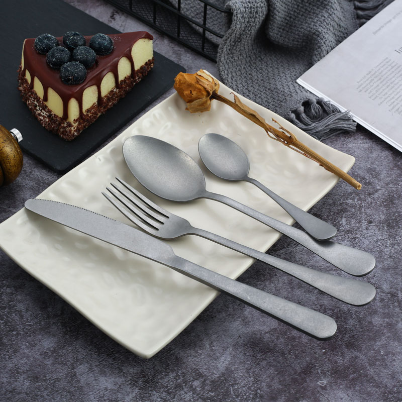 304 Stainless Steel Retro Cutl - Vintage Collectible Spoons ulasan dan harga