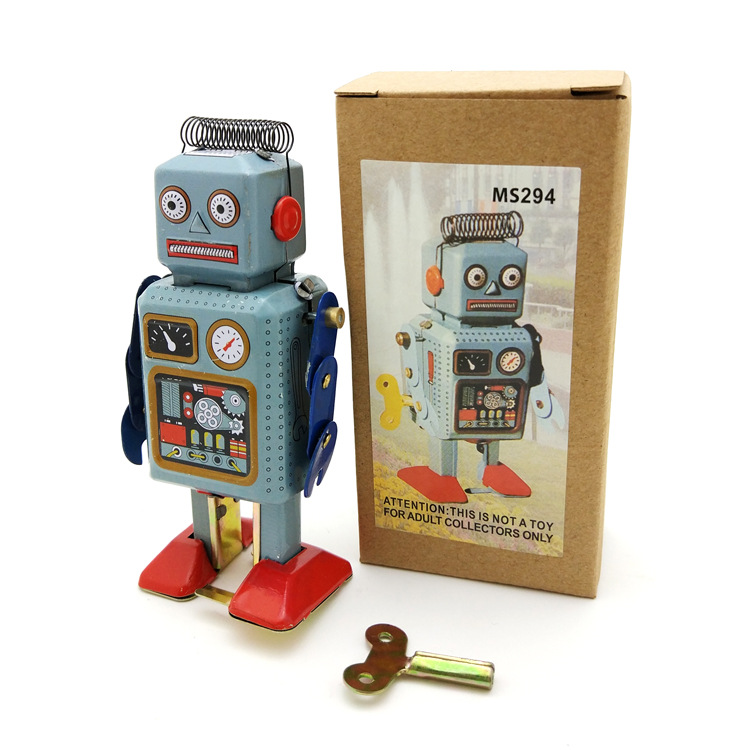 Vintage MS294 Tin Wind-Up Robo - Vintage Collectibles Store ulasan dan harga