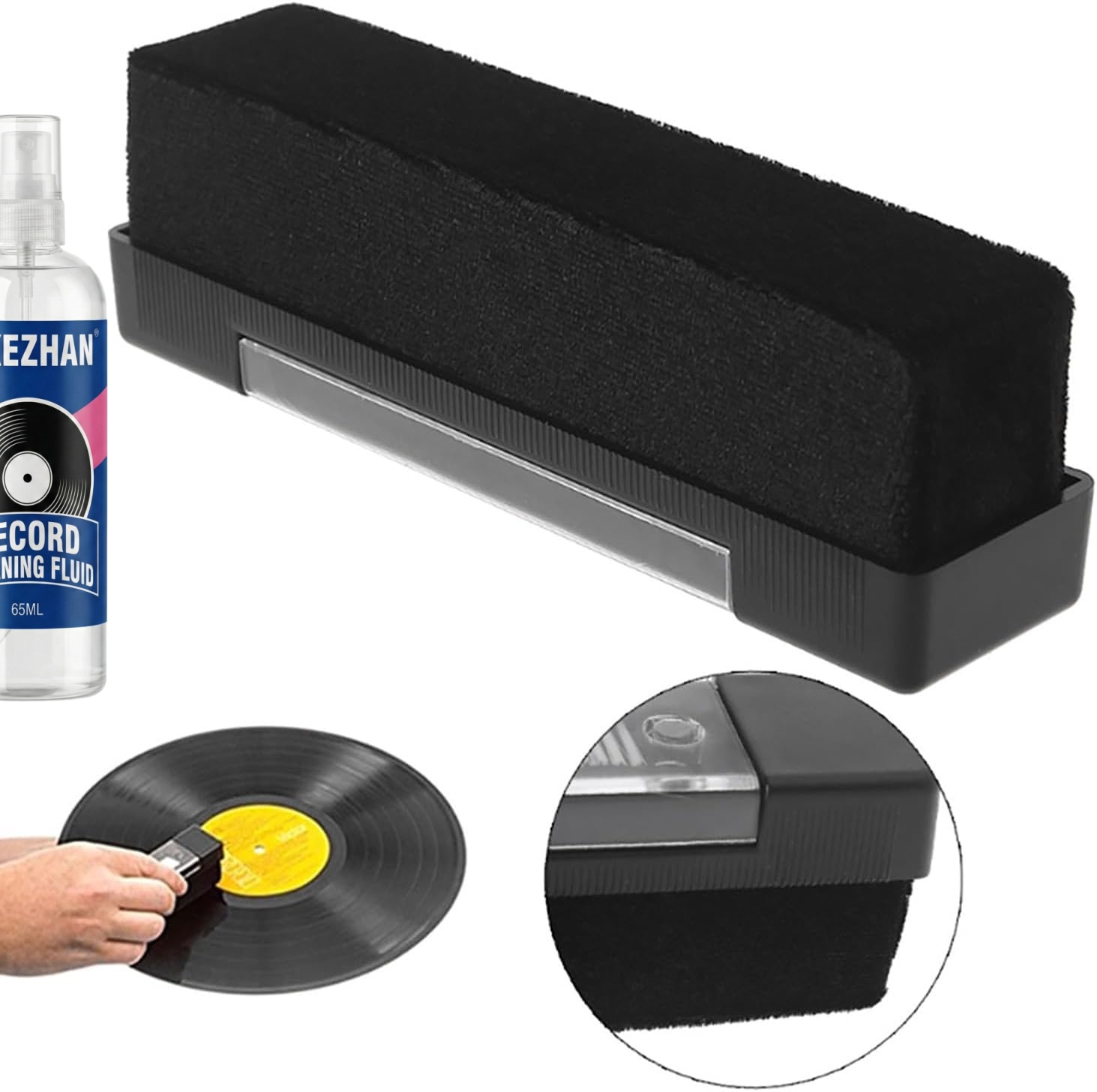 Record Cleaner Kit with 65ml S - Vinyl Record Cleaner ulasan dan harga